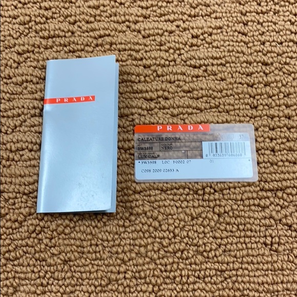 PRADA draw string nylon bag - Picture 6 of 11